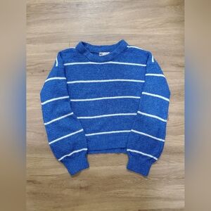 SO XS Blue Striped Sweater